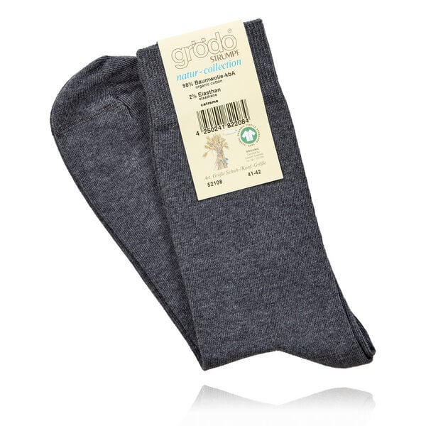 grödo graue Herrensocken (3er Pack) von grödo