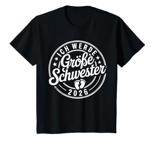Ich Werde Große Schwester Baby 2026 I Will Big Sister 2026 T-Shirt Ich Werde Große Schwester Baby 2026 I Will Big Sister 2026 T-Shirt von große Schwester 2026 Geschwister Liebe