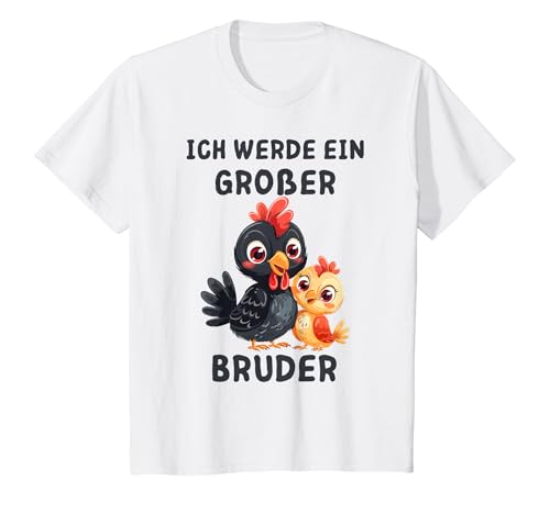 Kinder Ich werde großer Bruder Hahn Baby und Kind T-Shirt Kinder Ich werde großer Bruder Hahn Baby und Kind T-Shirt von großer Bruder Geschwister Geschenkidee