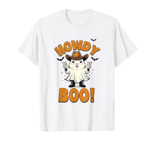 Halloween Kinder Capybara Spruch T-Shirt von gruselig Geister Grusel Geschenkidee