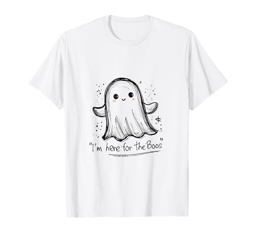 Halloween Kinder Geist Spruch T-Shirt von gruselig Geister Grusel Geschenkidee