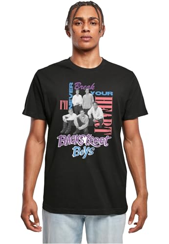Merchcode Men's MP5001682-Backstreet Boys-INBYH T-Shirt, Black, M von MERCHCODE