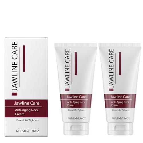 Kieferpflege, mit Technologie: Kieferformungscreme, Kieferstraffungscreme, Kieferhalscreme, Anti-Aging- und Anti-Faltencreme, Halsstraffung und Faltenentfernung für Männer und Frauen, gleichmäßiger H von gstsbdu