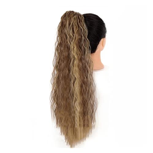 Pferdeschwanz Haarteil 24 Zoll lange lockige Extensions, lockige synthetische Pferdeschwanz-Haarteile for Frauen und Mädchen, Kordelzug, Puff-Pferdeschwanz, Clip-in-Pferdeschwanz Pferdeschwanz Haarver Pferdeschwanz Haarteil 24 Zoll lange lockige Extensions, lockige synthetische Pferdeschwanz-Haarteile for Frauen und Mädchen, Kordelzug, Puff-Pferdeschwanz, Clip-in-Pferdeschwanz Pferdeschwanz Haarver von guiling-1986