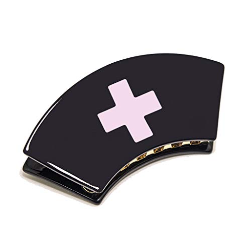 gulang-keng Harajuku Acryl-Haarspange für Krankenschwestern, für Krankenschwestern, mit Kreuzmuster, schöne Lolita-Haarspange für Frauen, Haarklammer, Schmuck, DIY-Haar-Schmuck, Geschenk gulang-keng Harajuku Acryl-Haarspange für Krankenschwestern, für Krankenschwestern, mit Kreuzmuster, schöne Lolita-Haarspange für Frauen, Haarklammer, Schmuck, DIY-Haar-Schmuck, Geschenk von gulang-keng