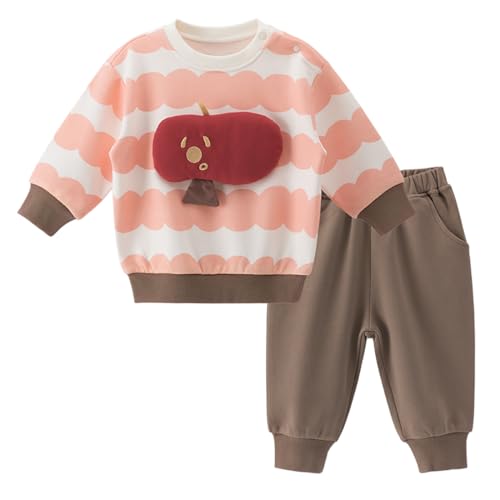 gurcooc Babykleidung Set Baby Jungen Mädchen Baumwolle Kleidung Outfit Langarm Top Hose Kinder Bekleidungssets von gurcooc