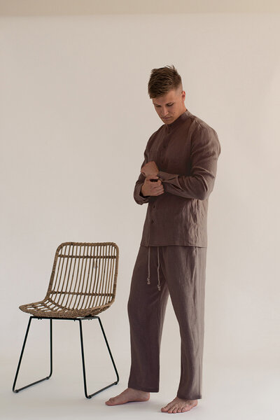 gust. Herren Leinenhosen - Linen pants - 100% Bio-Leinen von gust.