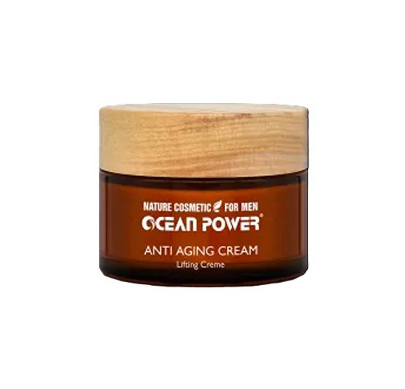 gw nature Cosmetics Anti-Aging-Creme OCEAN POWER® FOR MEN - Anti Aging Cream 50ml, Hautcreme,Herrenpflege,Nach der Rasur von gw nature Cosmetics