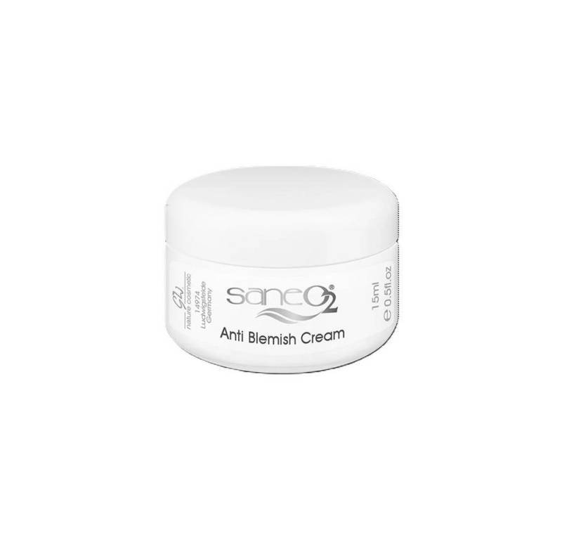 gw nature Cosmetics Gesichtspflege SaneO2® Anti Blemish Cream - Anti Akne Creme (15ml) von gw nature Cosmetics