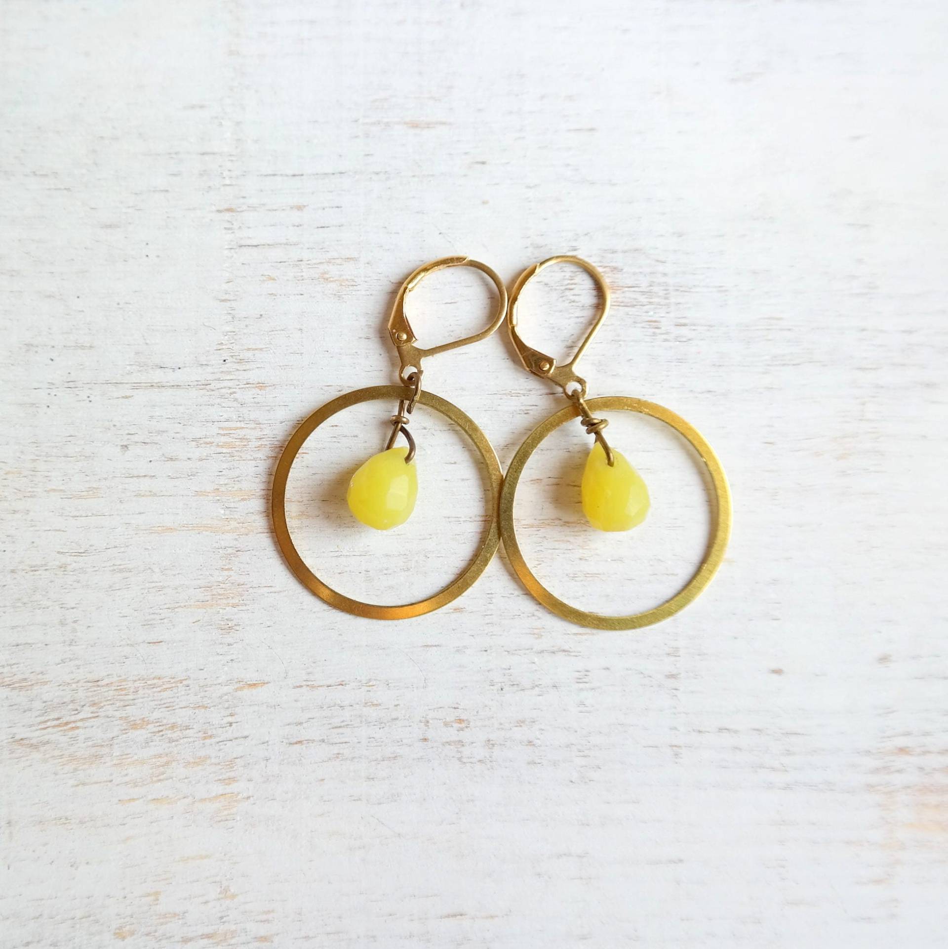 Goldene Jadeohrringe, Creolen Mit Jade, Muttertags Geschenk, Geschenk Für Tochter Goldene Jadeohrringe, Creolen Mit Jade, Muttertags Geschenk, Geschenk Für Tochter von gypsysouljewellery