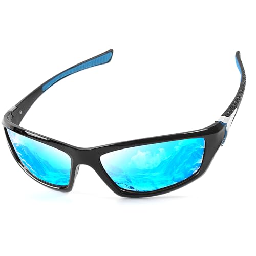 gzerma 1 Paar Sonnenbrille Herren Polarisiert Fahrradbrille UV400 Sunglasses Sportbrille für Damen zum Radfahren Ski Golfen Angeln Fahren Wandern gzerma 1 Paar Sonnenbrille Herren Polarisiert Fahrradbrille UV400 Sunglasses Sportbrille für Damen zum Radfahren Ski Golfen Angeln Fahren Wandern von gzerma
