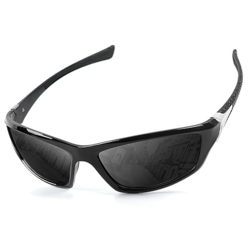 gzerma 1 Paar Sonnenbrille Herren Polarisiert Fahrradbrille UV400 Sunglasses Sportbrille für Damen zum Radfahren Ski Golfen Angeln Fahren Wandern gzerma 1 Paar Sonnenbrille Herren Polarisiert Fahrradbrille UV400 Sunglasses Sportbrille für Damen zum Radfahren Ski Golfen Angeln Fahren Wandern von gzerma