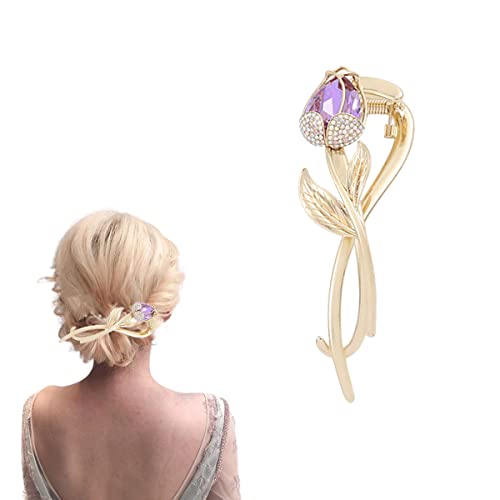 Haarstäbchen, French Twist N Clip, Haarspange, Haarspangen, Haarnadeln zur Haarknotenfixierung, Ein-Wort-Haarnadel-Haarspangen, Zubehör for Frauen und Mädchen(Style 20) von hOnYbmq