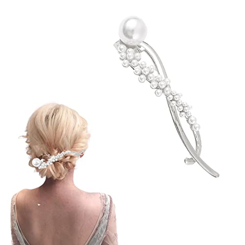 Haarstäbchen, French Twist N Clip, Haarspange, Haarspangen, Haarnadeln zur Haarknotenfixierung, Ein-Wort-Haarnadel-Haarspangen, Zubehör for Frauen und Mädchen(Style 22) von hOnYbmq