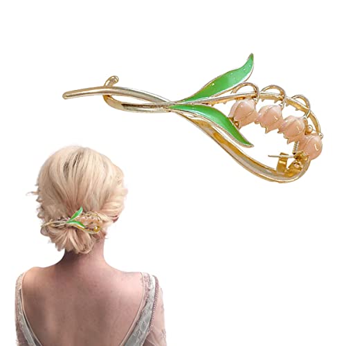 Haarstäbchen, French Twist N Clip, Haarspange, Haarspangen, Haarnadeln zur Haarknotenfixierung, Ein-Wort-Haarnadel-Haarspangen, Zubehör for Frauen und Mädchen(Style 23) von hOnYbmq