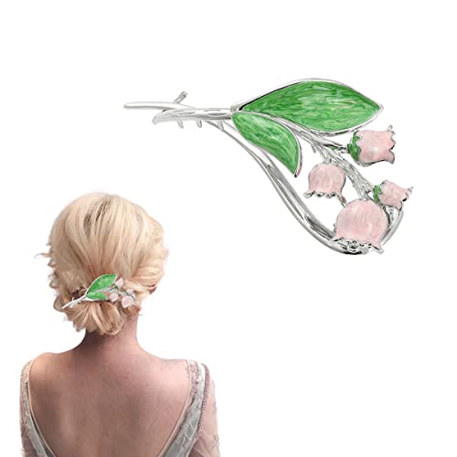Haarstäbchen, French Twist N Clip, Haarspange, Haarspangen, Haarnadeln zur Haarknotenfixierung, Ein-Wort-Haarnadel-Haarspangen, Zubehör for Frauen und Mädchen(Style 28) von hOnYbmq