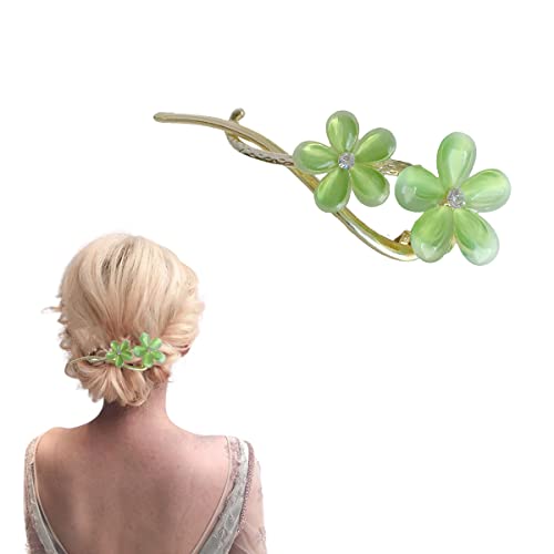 Haarstäbchen, French Twist N Clip, Haarspange, Haarspangen, Haarnadeln zur Haarknotenfixierung, Ein-Wort-Haarnadel-Haarspangen, Zubehör for Frauen und Mädchen(Style 35) von hOnYbmq