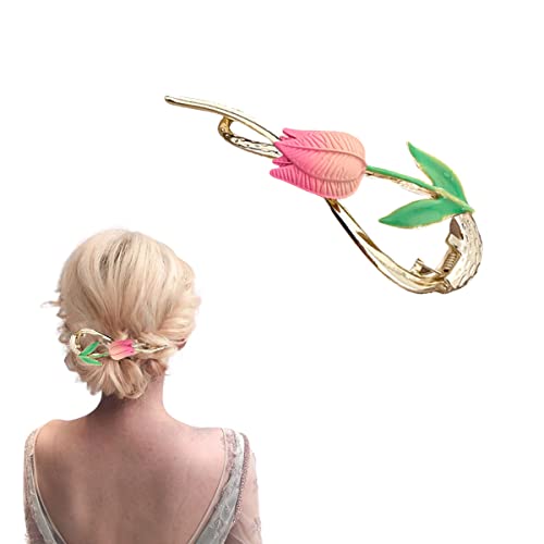 Haarstäbchen, French Twist N Clip, Haarspange, Haarspangen, Haarnadeln zur Haarknotenfixierung, Ein-Wort-Haarnadel-Haarspangen, Zubehör for Frauen und Mädchen(Style 37) von hOnYbmq