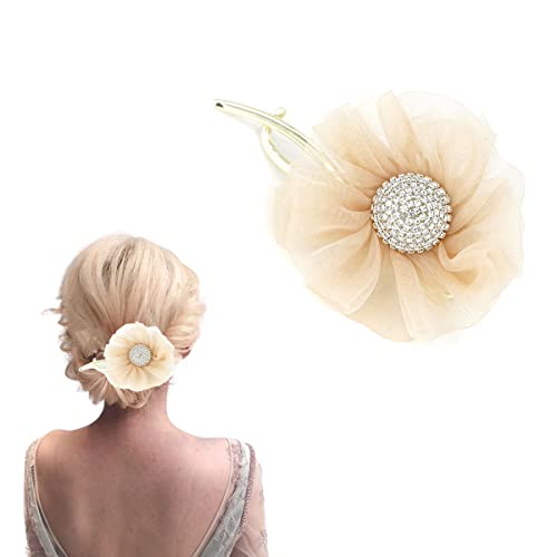 Haarstäbchen, French Twist N Clip, Haarspange, Haarspangen, Haarnadeln zur Haarknotenfixierung, Ein-Wort-Haarnadel-Haarspangen, Zubehör for Frauen und Mädchen(Style 38) von hOnYbmq