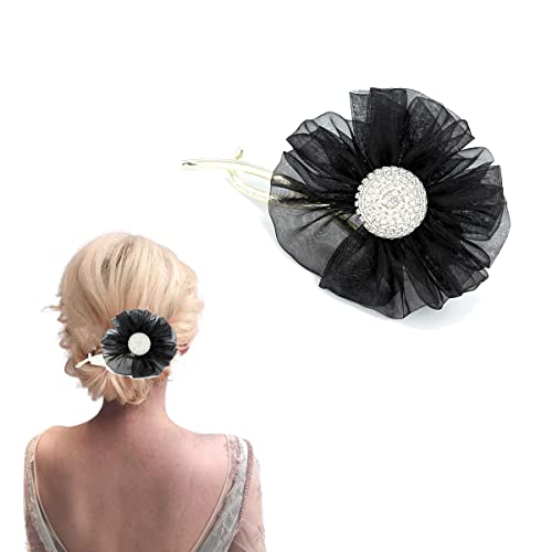 Haarstäbchen, French Twist N Clip, Haarspange, Haarspangen, Haarnadeln zur Haarknotenfixierung, Ein-Wort-Haarnadel-Haarspangen, Zubehör for Frauen und Mädchen(Style 39) von hOnYbmq