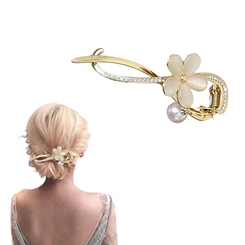 Haarstäbchen, French Twist N Clip, Haarspange, Haarspangen, Haarnadeln zur Haarknotenfixierung, Ein-Wort-Haarnadel-Haarspangen, Zubehör for Frauen und Mädchen(Style 41) von hOnYbmq