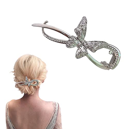 Haarstäbchen, French Twist N Clip, Haarspange, Haarspangen, Haarnadeln zur Haarknotenfixierung, Ein-Wort-Haarnadel-Haarspangen, Zubehör for Frauen und Mädchen(Style 43) von hOnYbmq