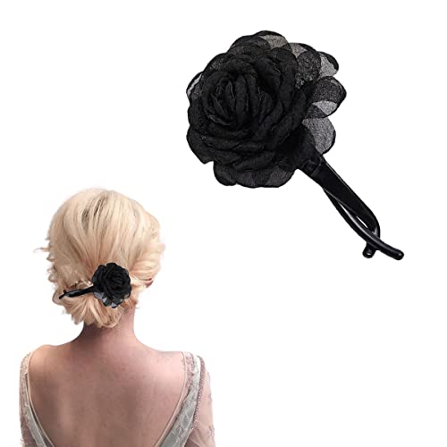 Haarstäbchen, French Twist N Clip, Haarspange, Haarspangen, Haarnadeln zur Haarknotenfixierung, Ein-Wort-Haarnadel-Haarspangen, Zubehör for Frauen und Mädchen(Style 48) von hOnYbmq