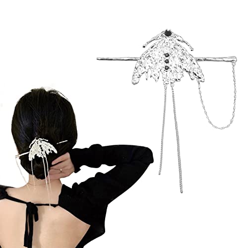 Haarstäbchen, Motte Quaste Haar Sticks Metall Haar Dekor for Frauen Mädchen Haar Styling Dekorationen Haarstäbchen, Motte Quaste Haar Sticks Metall Haar Dekor for Frauen Mädchen Haar Styling Dekorationen von hOnYbmq
