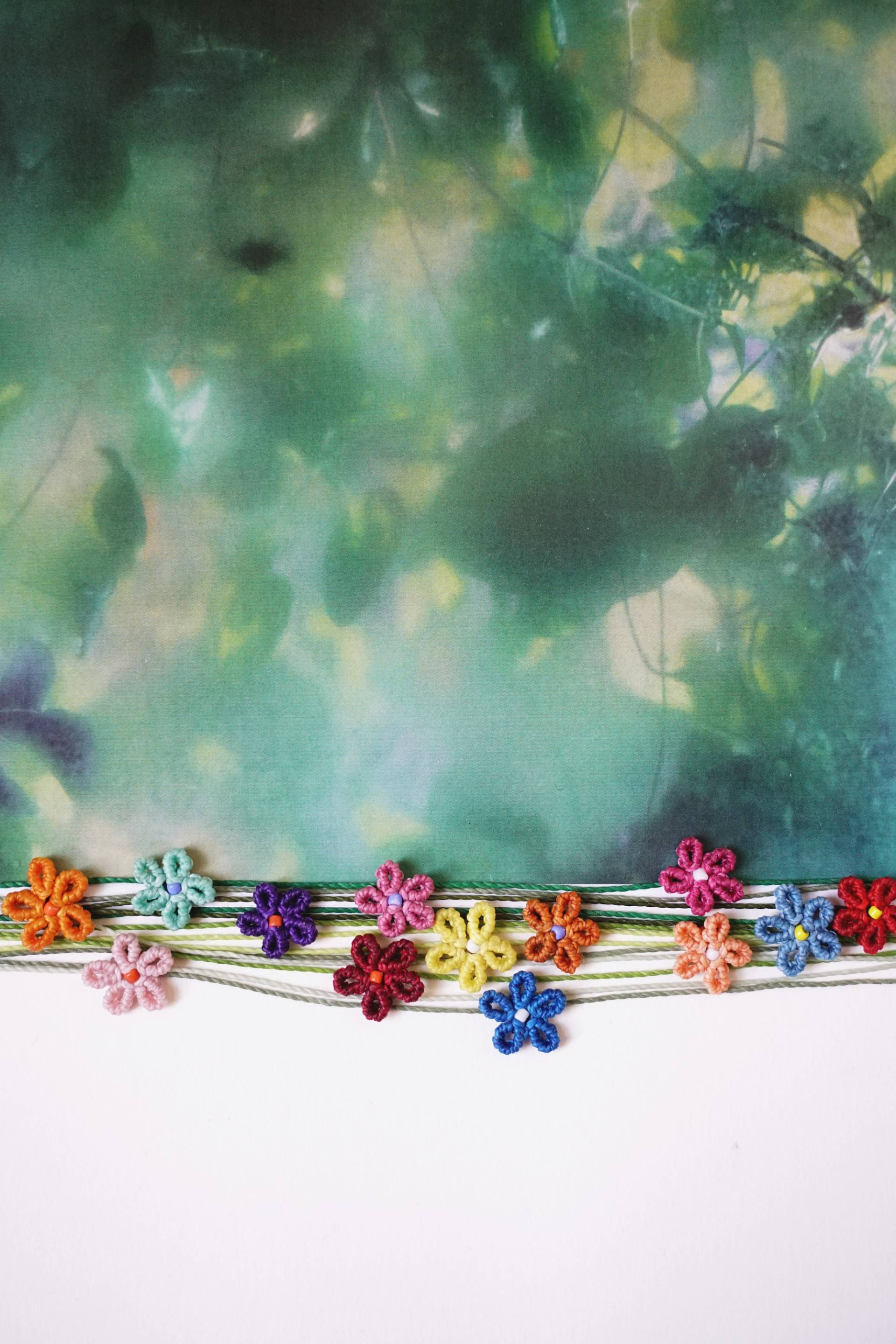 Makramee Armband Mit Blume "Flora" | Für Mädchen Und Frauen Makramee Armband Mit Blume "Flora" | Für Mädchen Und Frauen von habalii