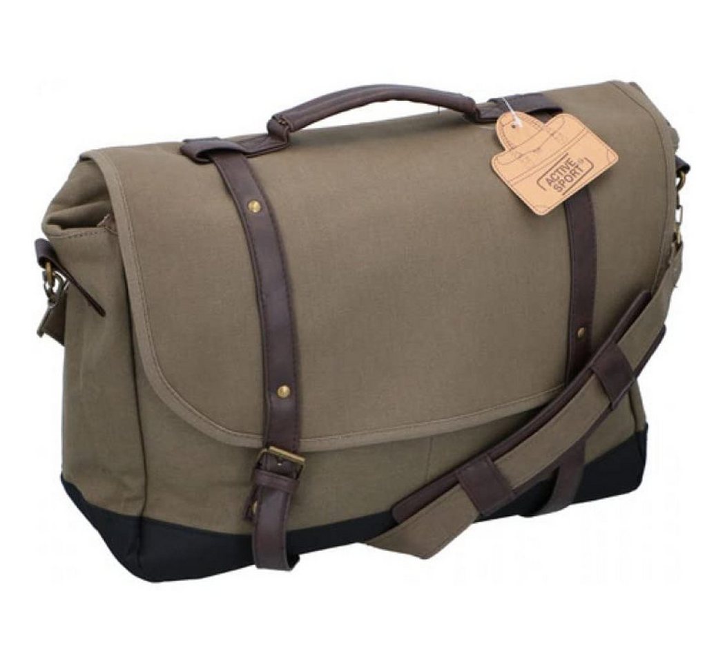 habeig Laptoptasche Laptoptasche Schultertasche Aktentasche aus Segeltuch Umhängetasche von habeig