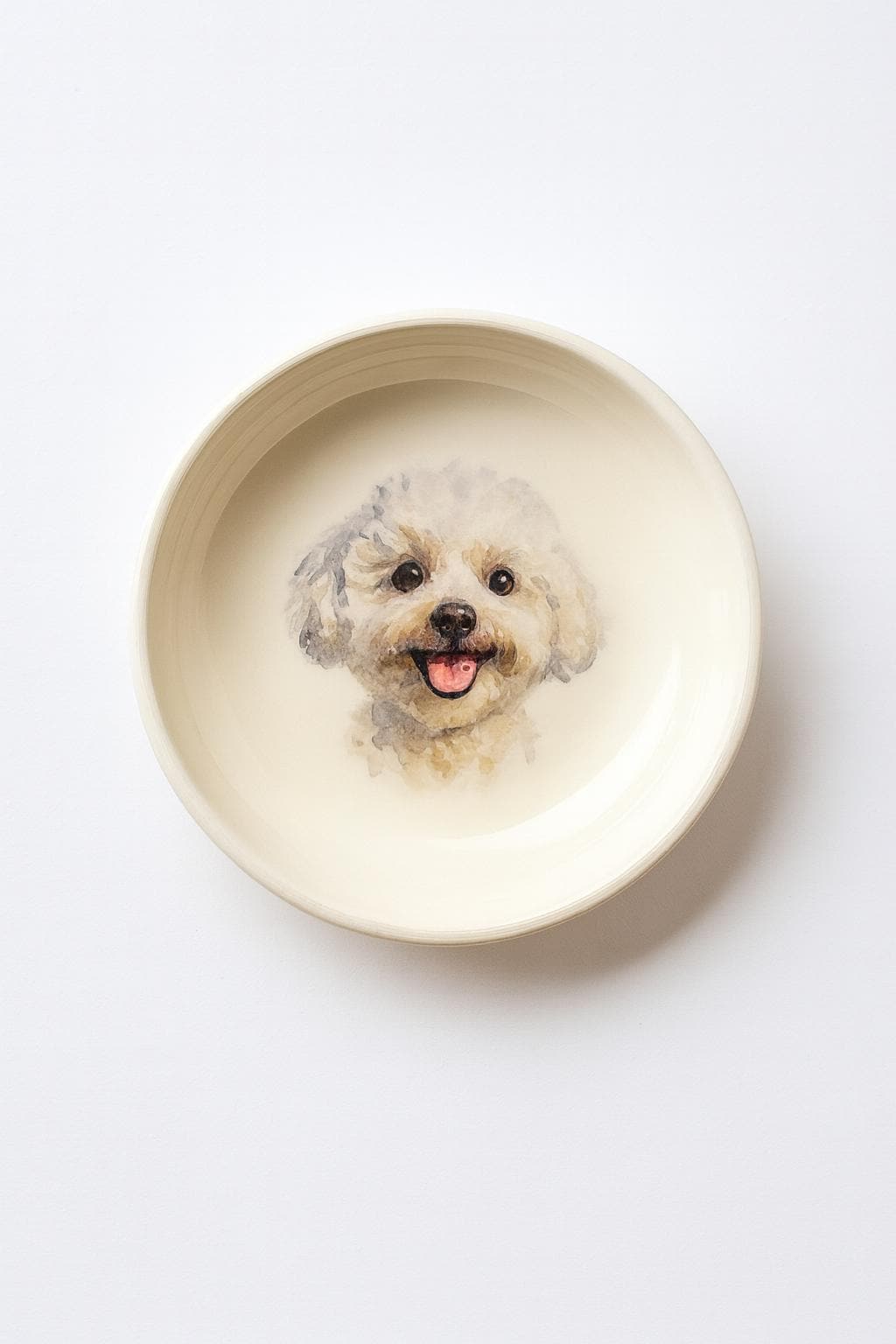 Bichon Frise Ringschale - Versandfertig Hundeschmuckschale, Handbemalte Keramikschmuckschale, Geschenk Für Hundeliebhaber, Haustier-Denkmal-Andenken Bichon Frise Ringschale - Versandfertig Hundeschmuckschale, Handbemalte Keramikschmuckschale, Geschenk Für Hundeliebhaber, Haustier-Denkmal-Andenken von hadleyclay