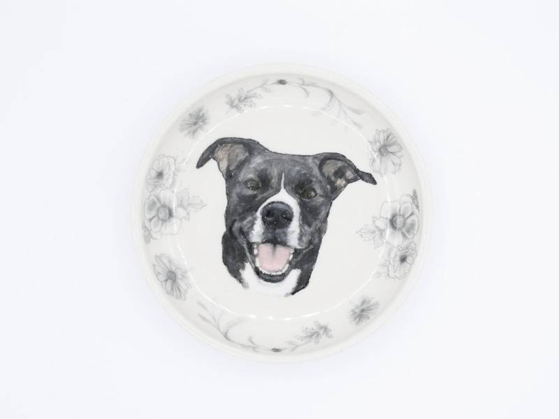 Handgemachte Ringschale Schwarzer Hund Keramik Schmuckhalter Handgemachte Ringschale Schwarzer Hund Keramik Schmuckhalter von hadleyclay