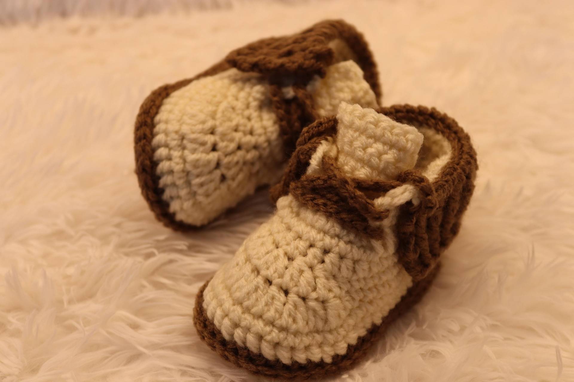 Babystiefelchen, Gehäkelt Babyboots Babystiefelchen, Gehäkelt Babyboots von haekelena