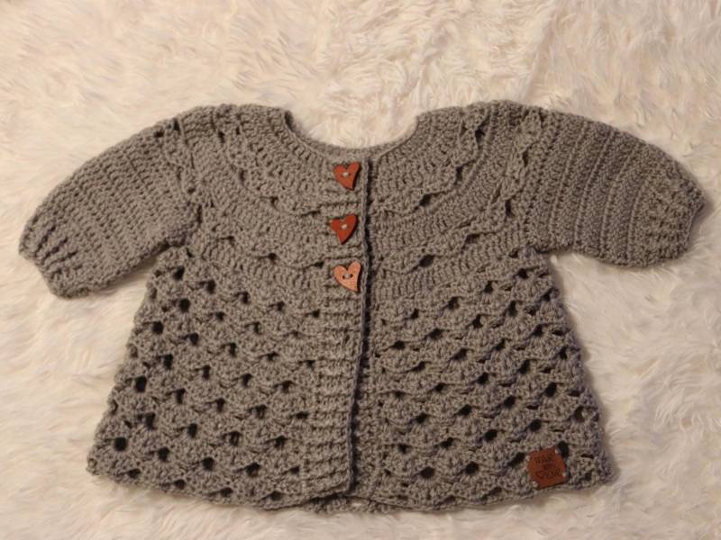 Jacke Für Baby, Gehäkelt Jacke Für Baby, Gehäkelt von haekelena