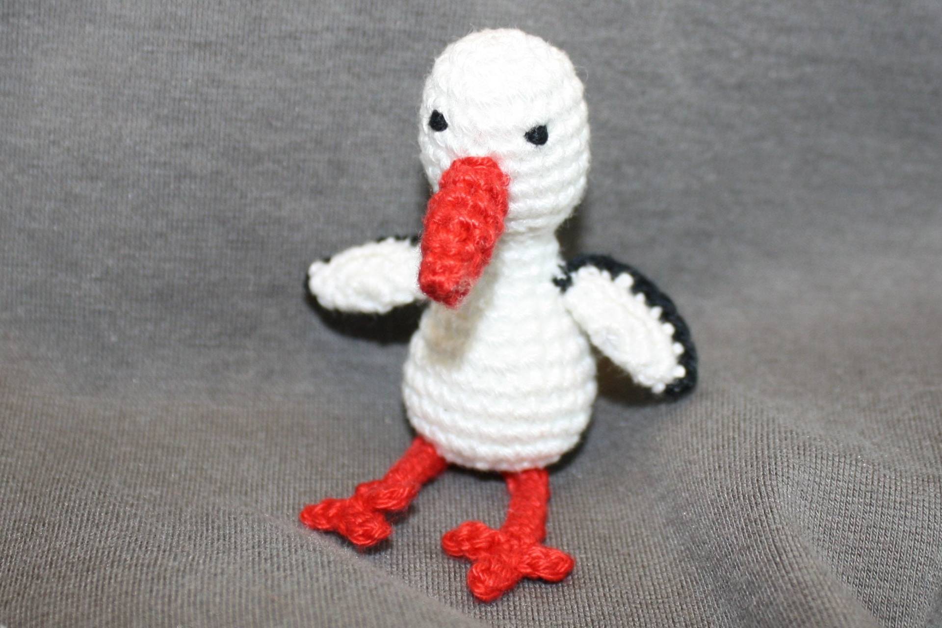 Amigurumi Storch Mit Schlüsselanhänger Amigurumi Storch Mit Schlüsselanhänger von haekelmaeuse