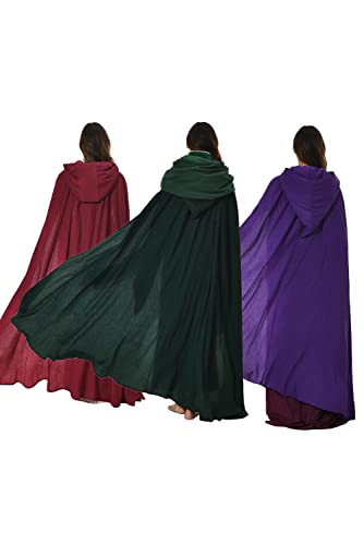hahomin Cosplay Kapuzenumhang Umhang Schwestern Halloween Kostüm Requisite Damen Herren, Mary Sanderson, Einheitsgröße hahomin Cosplay Kapuzenumhang Umhang Schwestern Halloween Kostüm Requisite Damen Herren, Mary Sanderson, Einheitsgröße von hahomin