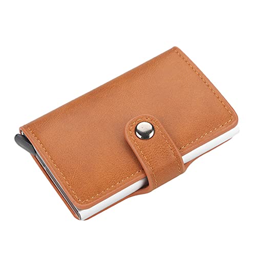 Herren-Geldbörse aus Leder, lässig, für Damen und Herren, Party-Geldbörse, kurze Taschen, Reißverschluss, Clutch, Leopardenmuster von hahuha