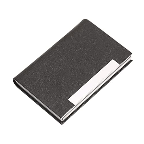 Leder Business Halter Kreative Halter Metall Leder Box Abdeckung Kredit Business Multi Card Case Wallet Cute Note 10 Hülle mit Halter von hahuha