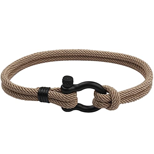 Männer Leder Uhr Schutz Grau Umwelt Serie Seil Stahl Leben Armband Schmuck von und Armband Edelstahl Paar Hand Armbanduhr Bands Männer Leder Uhr, I, Einheitsgröße, Retro von hahuha