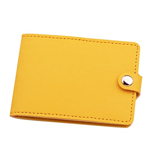 Personalisierte Brieftasche Mode ID Kurze Brieftasche Einfarbig Haspe Geldbörse Kartensteckplätze Führerschein Abdeckung Kupplung Tasche Klare Brieftaschen für Frauen von hahuha