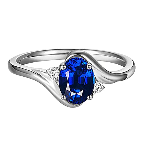 hahuha Verstellbare Herren-Ringe, einzigartiger weißer Fels, facettierter Edelstein, handgefertigt, verstellbarer Ring als Geschenk für sie, Ring für Mädchen, Einheitsgröße, Metall, Kein Edelstein von hahuha