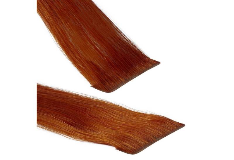hair2heart Echthaar-Extension Invisible Tape Extensions - Premium #8/43 Hellblond Rot-Gold 40cm hair2heart Echthaar-Extension Invisible Tape Extensions - Premium #8/43 Hellblond Rot-Gold 40cm von hair2heart
