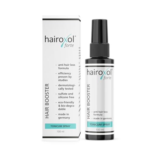 HAIROXOL Haarwachstum Booster (100 ml) Haarserum gegen Haarausfall für Frauen & Männer - effektiv für kraftvolles Haar - Haarwachstumsbeschleuniger - geprüftes Haarwuchs-Mittel (Spray) von hairoXol