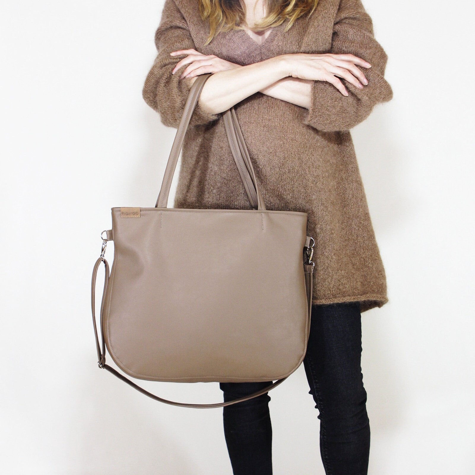 Vegane Umhängetasche - Messenger Bag Für Frauen | Geschenke Freundin Designer Handtaschen von hairoo