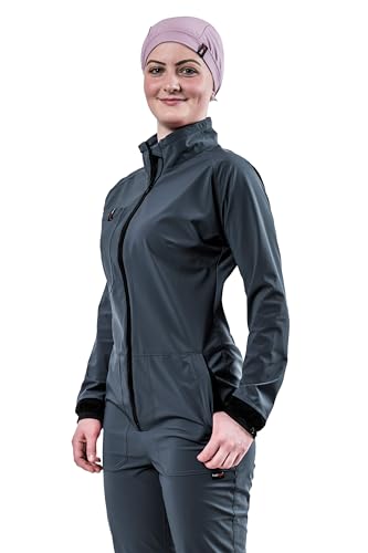 hairtex Overall Damen - Arbeitsoverall - Schützt vor Gerüchen, Wasserresistent, Atmungsaktiv anthrazit XL von hairtex