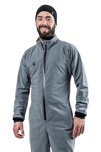 hairtex Overall Herren - Arbeitsoverall - Schützt vor Gerüchen, Wasserresistent, Atmungsaktiv Dolphin XXL von hairtex