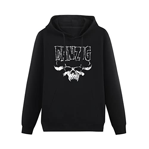 Danzig Logo Rock Hoodies Long Sleeve Pullover Loose Hoody Mens Sweatershirt von haize