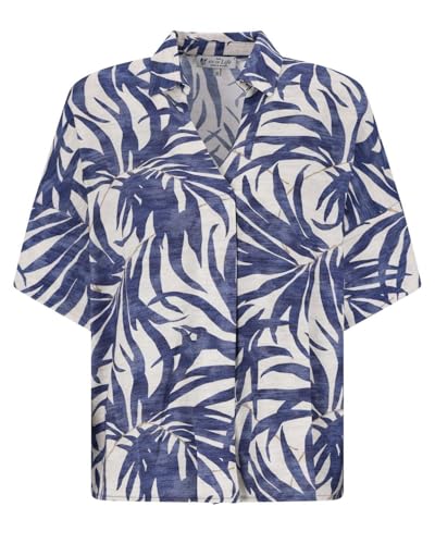 hajo Bluse V-Neck 1/2 Arm leinen 38 von hajo