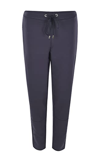 hajo Damen Jogginghose (Homewear) Klima-Komfort, blau, 44 von hajo