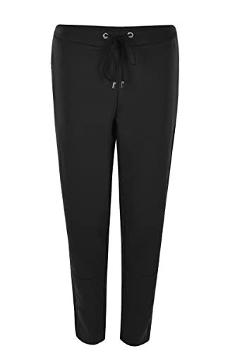 hajo Damen Jogginghose (Homewear) Klima-Komfort, schwarz, 42 von hajo